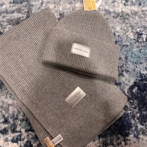 Michael Kors hat and scarf set